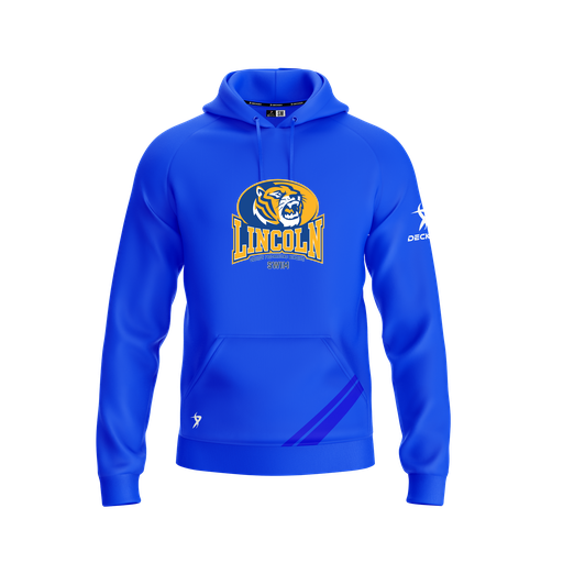 [FOLHSMRY-YXS-LOGO3] Decker Summit Hoodie (Youth XS, Royal, Logo 3)