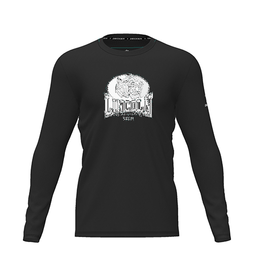 [FTLCDFBK-YXS-LOGO3] Dri Fit Performance T-Shirt (Youth XS, Black, Logo 3, Long Sleeve)