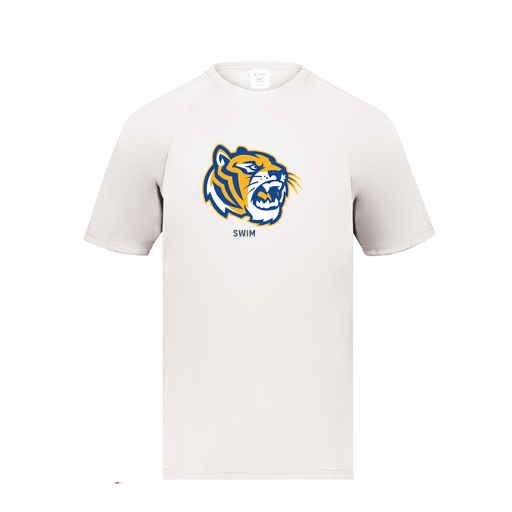 [2790.005.S-LOGO2] Men's Smooth Sport T-Shirt (Adult S, White, Logo 2)