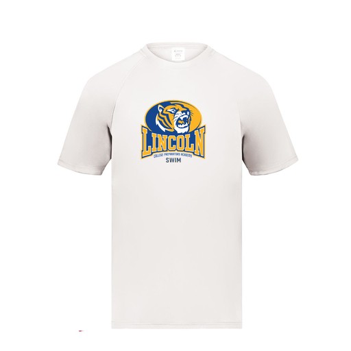 [2790.005.S-LOGO3] Men's Smooth Sport T-Shirt (Adult S, White, Logo 3)