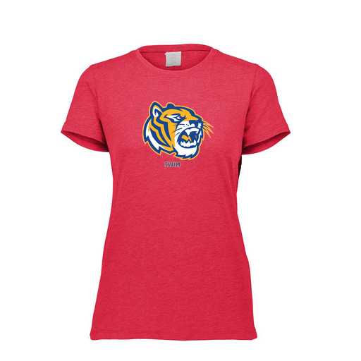 [FTSCUBRD-FAXS-LOGO2] Ladies Ultra-blend T-Shirt (Female Adult XS, Red, Logo 2)