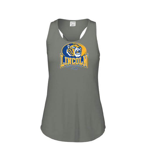 [3078.013.S-LOGO3] Ladies Tri Blend Tank Top (Female Adult S, Gray, Logo 3)