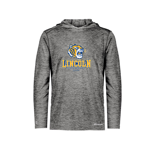 [FOLHCGBK-AS-LOGO1] Men's Charge Hoodie (Adult S, Black, Logo 1)