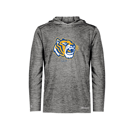 [FOLHCGBK-YS-LOGO2] Decker Youth Charge Hoodie (Youth S, Black, Logo 2)